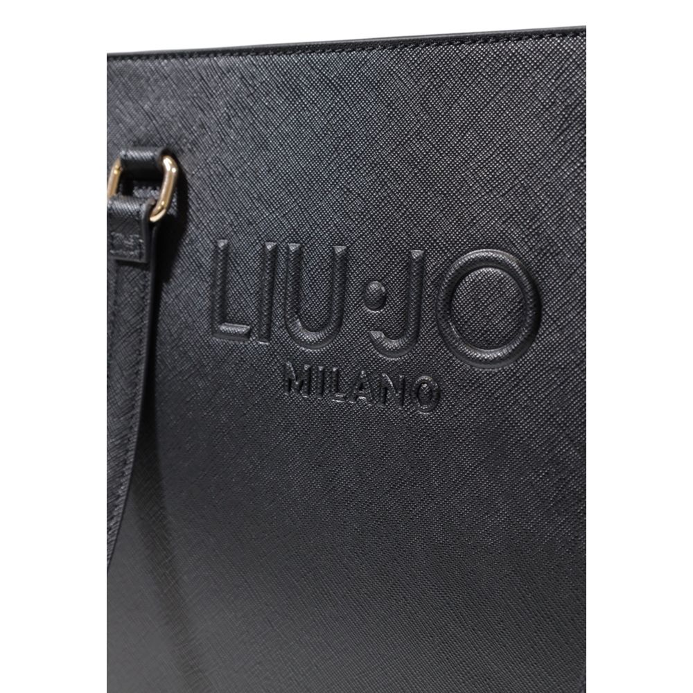 Black Polyethylene Handbag