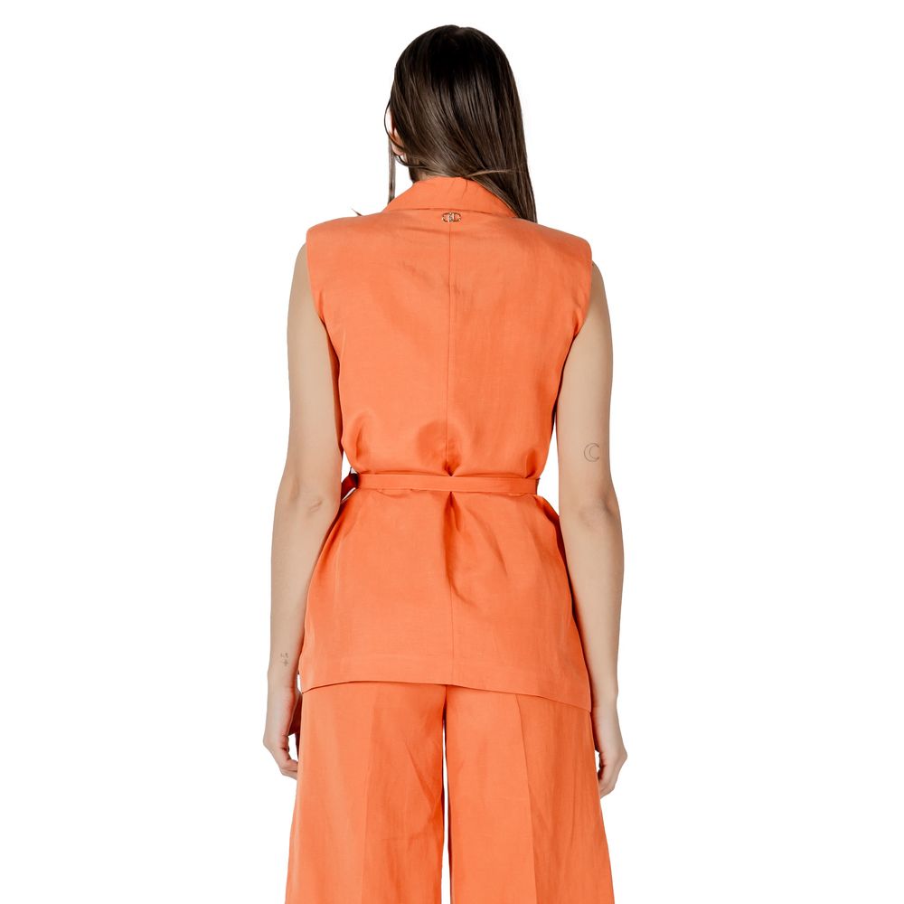 Orange Lyocell Vest