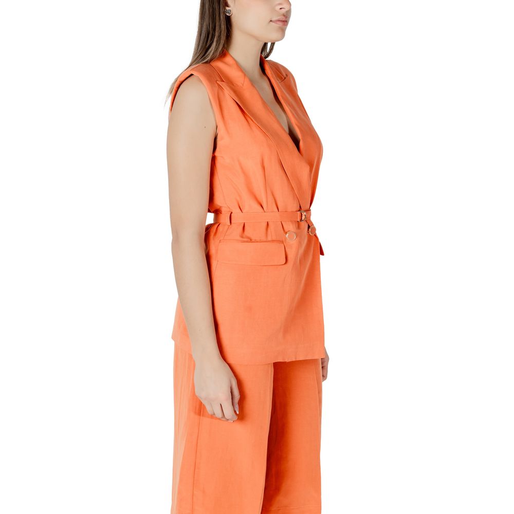 Orange Lyocell Vest