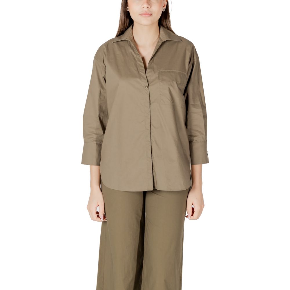 Green Cotton Shirt