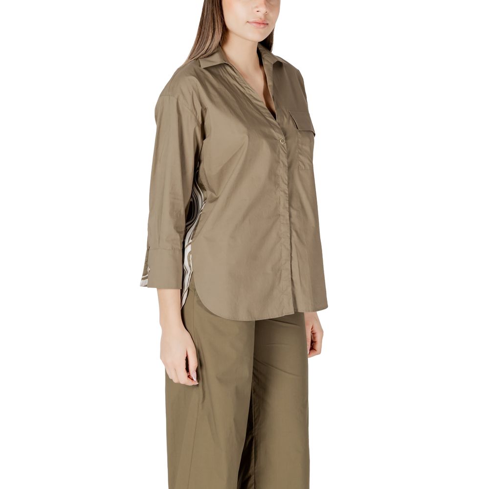 Green Cotton Shirt