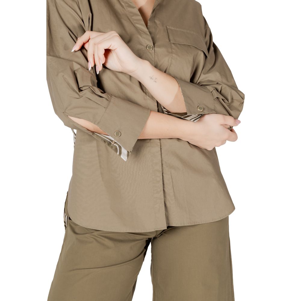 Green Cotton Shirt