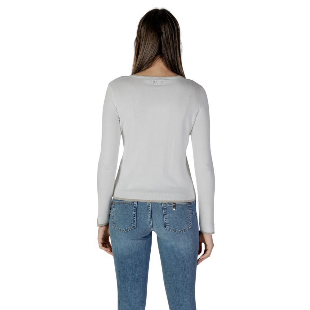 White Viscose Cardigan
