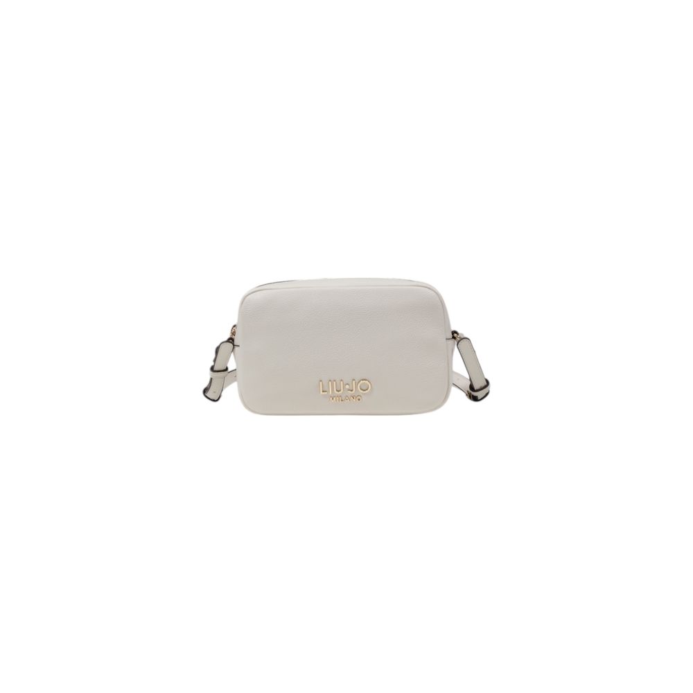 Cream Polyethylene Handbag