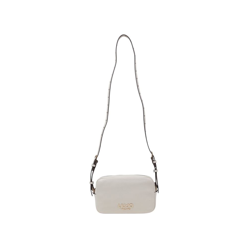 Cream Polyethylene Handbag