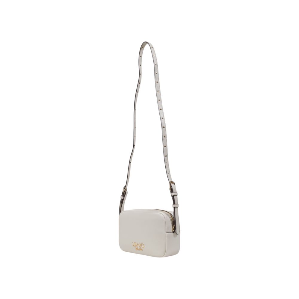 Cream Polyethylene Handbag