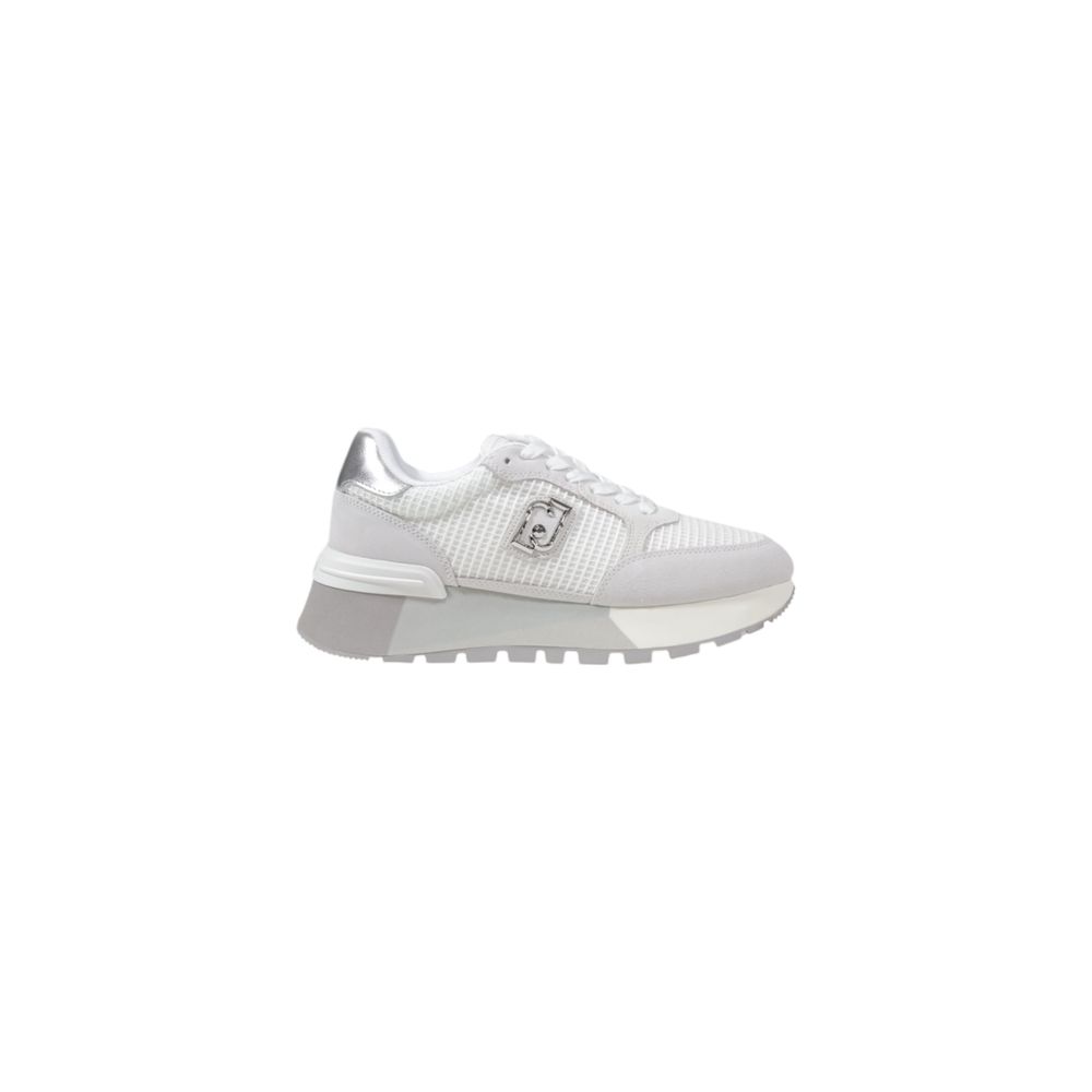 Silver Leather Sneaker