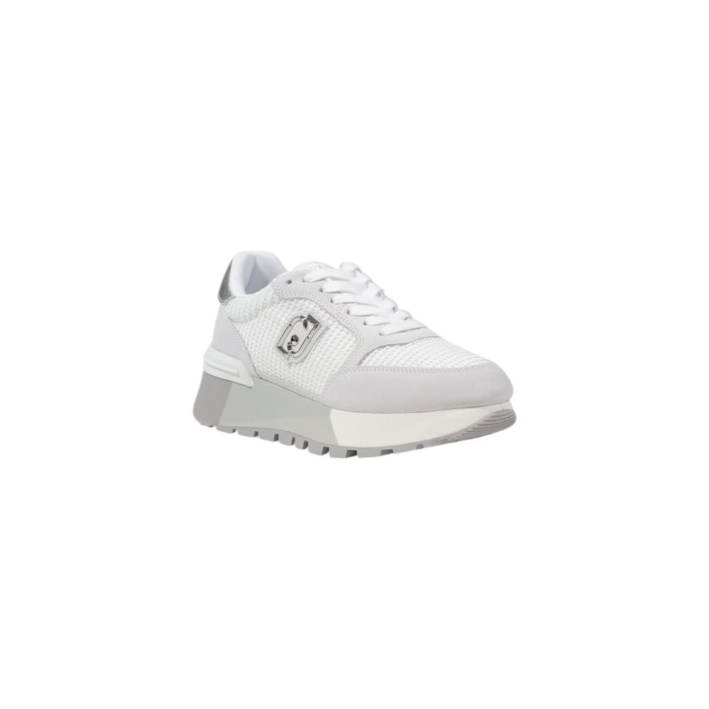 Silver Leather Sneaker