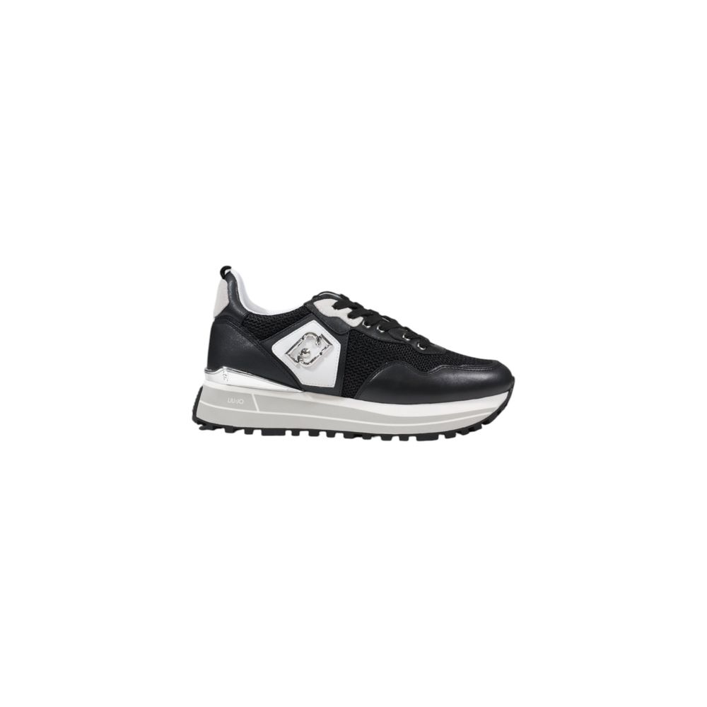 Black Leather Sneaker