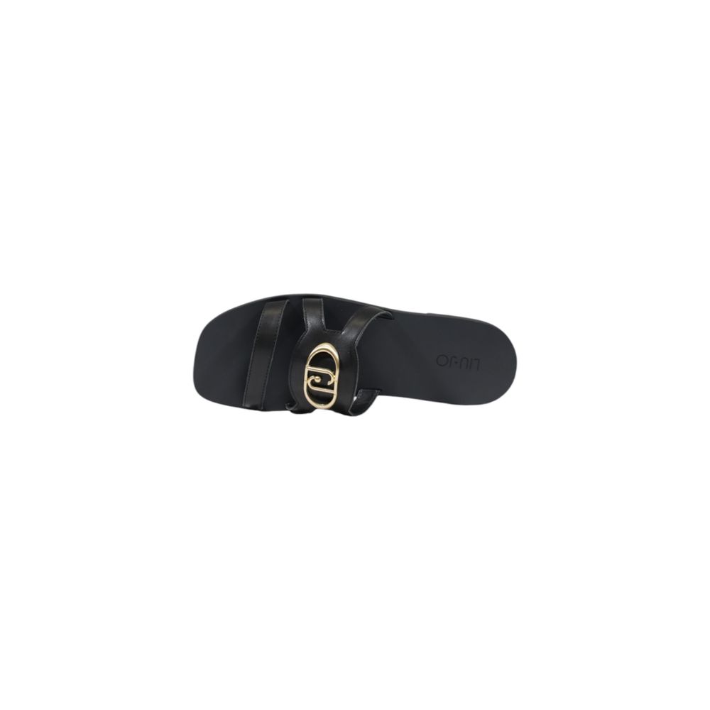 Black Leather Sandal