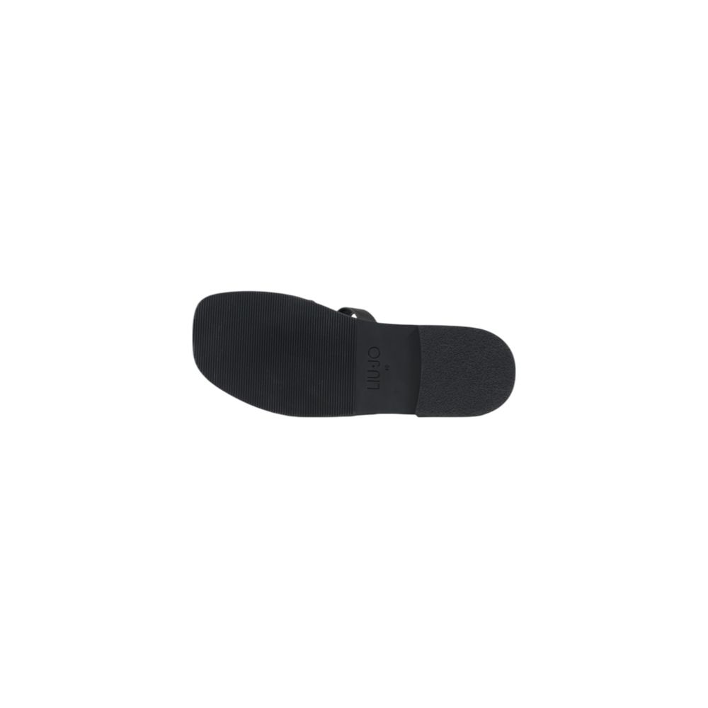 Black Leather Sandal