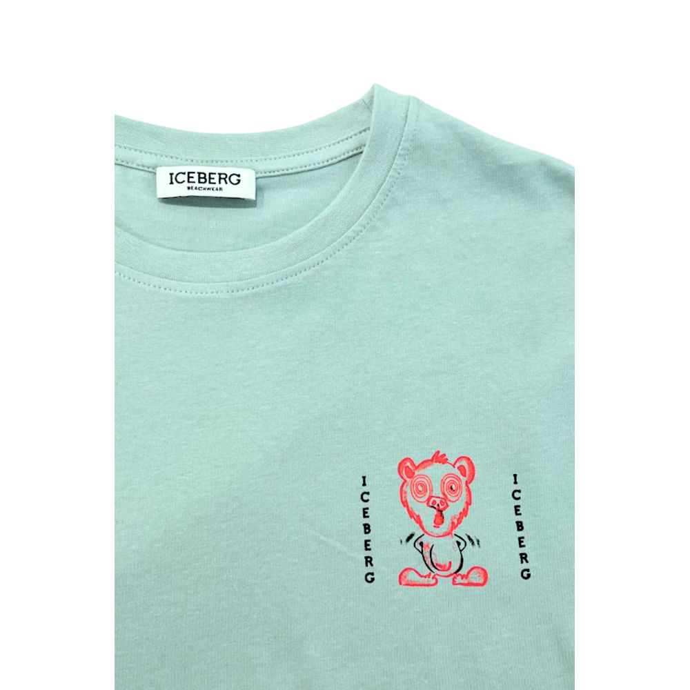 Light Blue Cotton T-Shirt