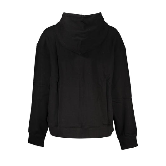 Black Cotton Sweatshirt
