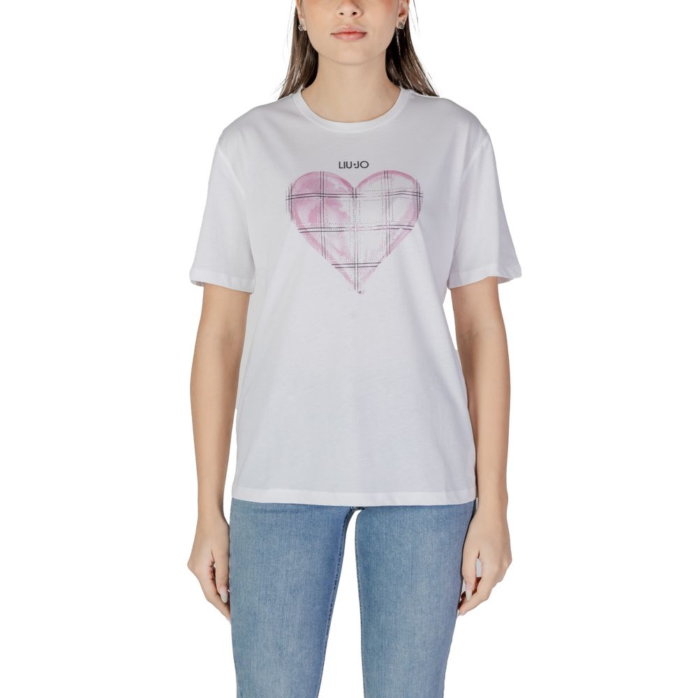 White Cotton Tops & T-Shirt