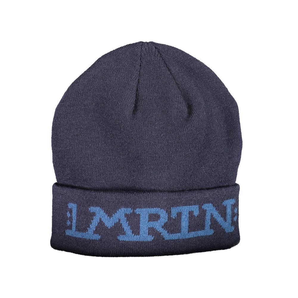 Blue Acrylic Men Cap