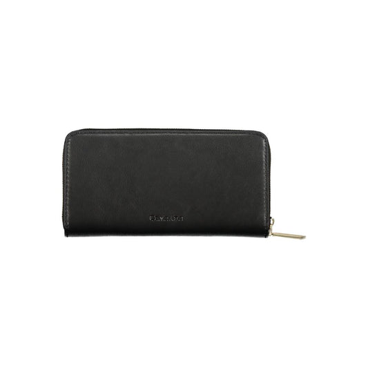 Black Polyester Wallet