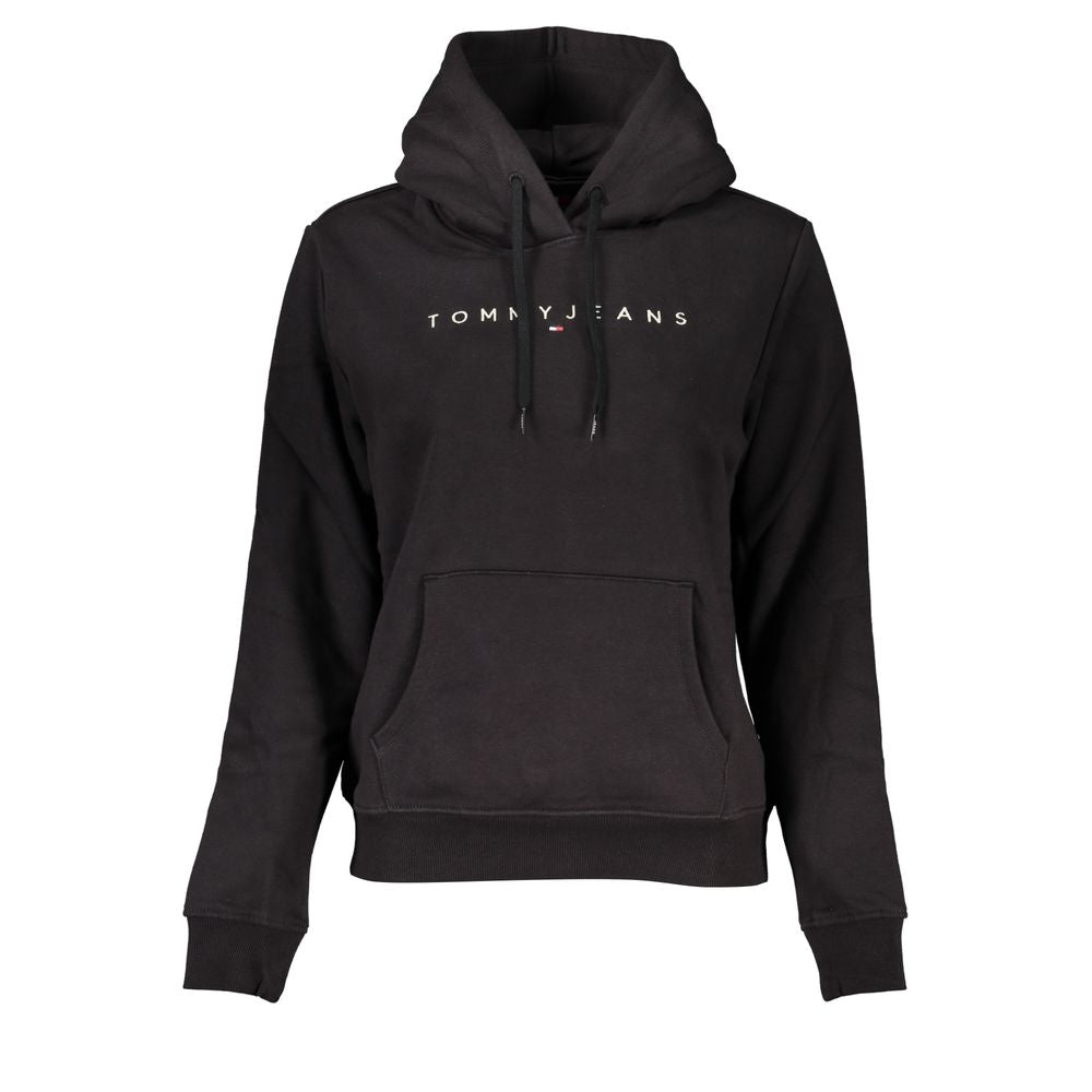 Black Cotton Women Sweater