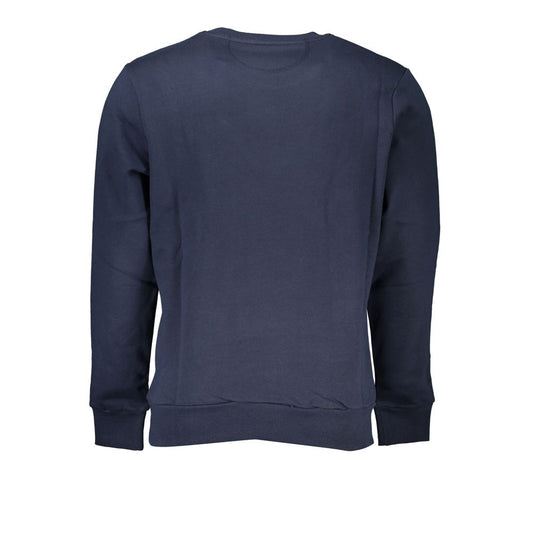 Blue Cotton Men's Sweatshirt