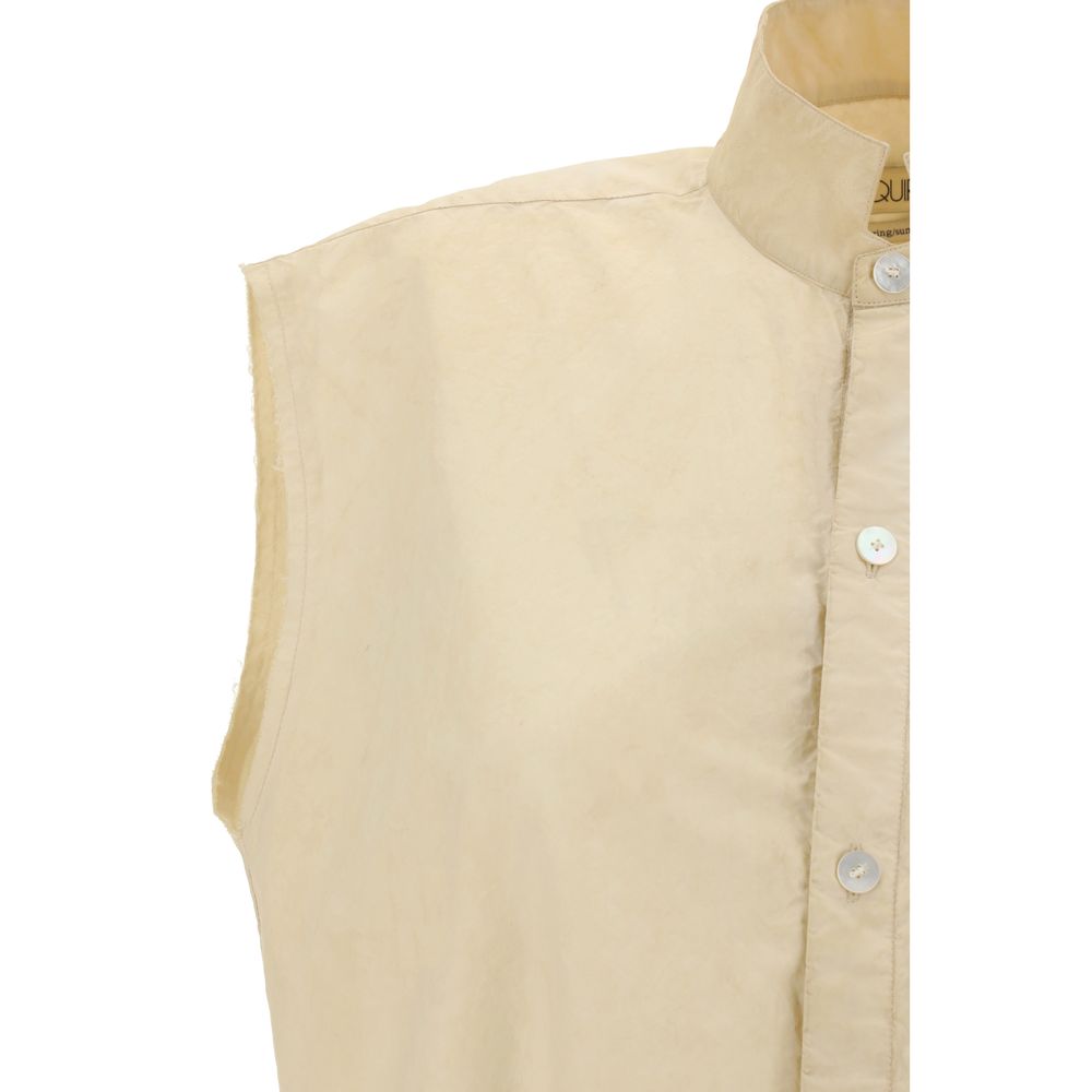 Cream Cotton Shirt