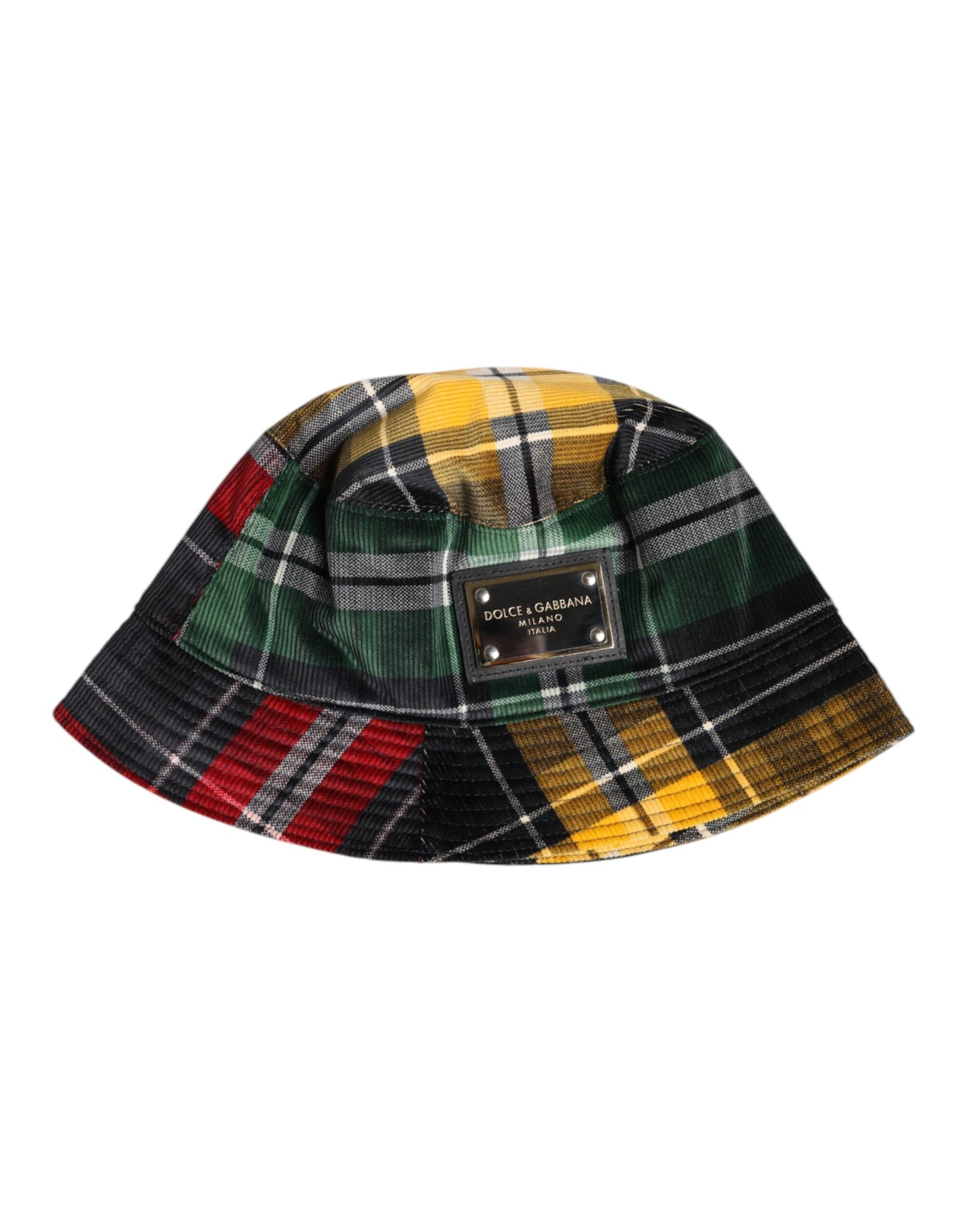 Multicolor Polyester Wide Brim Bucket Hat