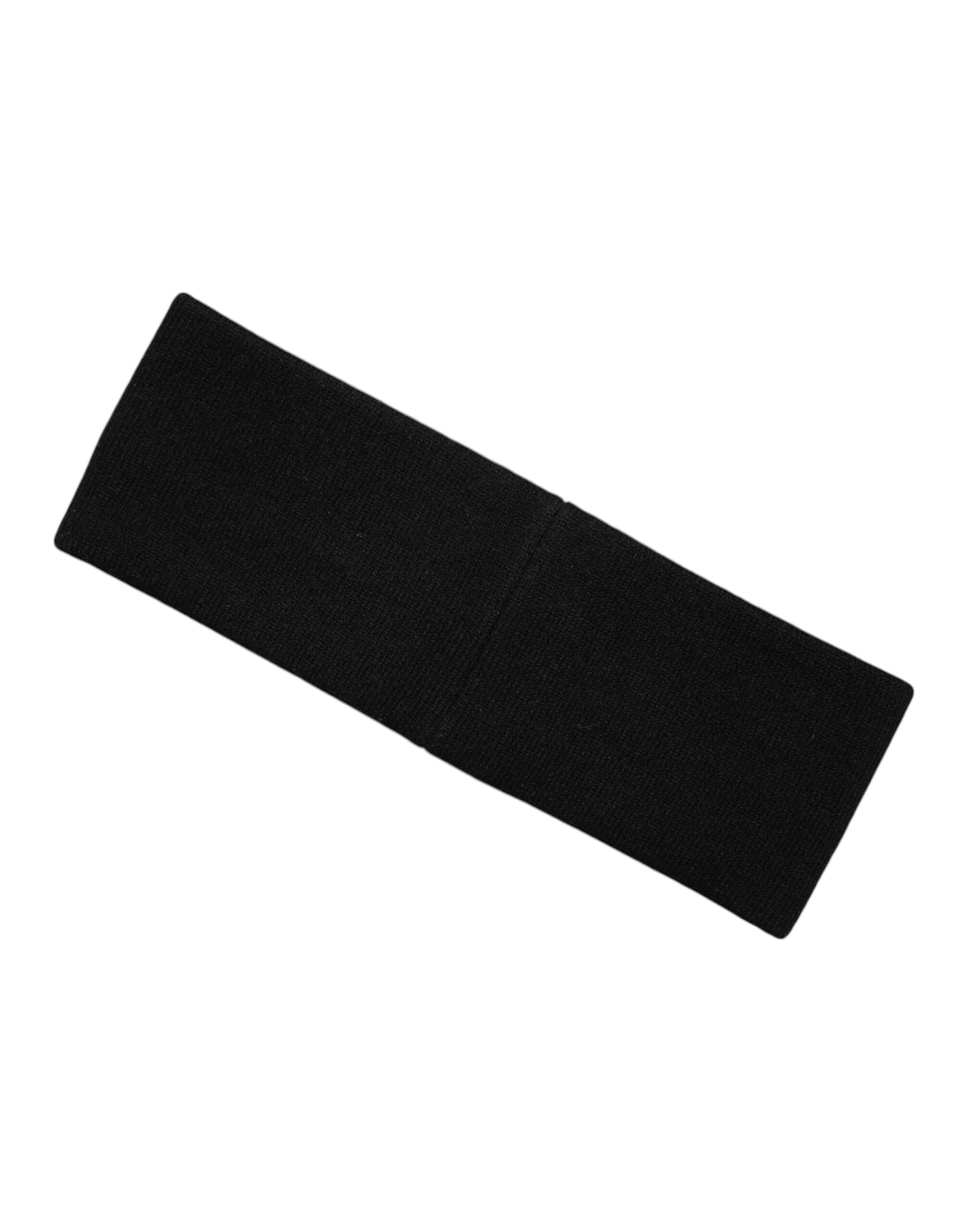 Black White DG Cashmere Knitted Headband Hat