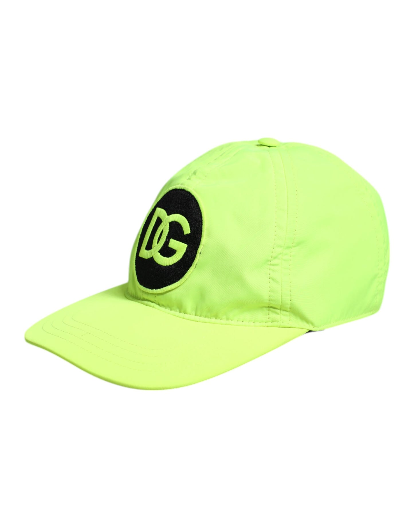 Yellow Green DG Logo 6 Panels Baseball Cap