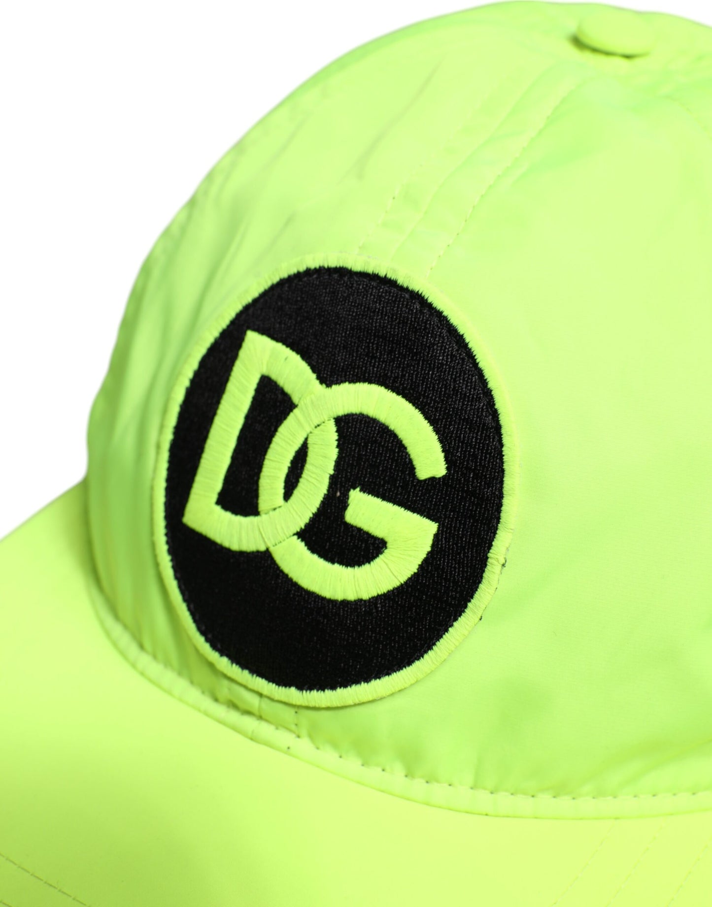 Yellow Green DG Logo 6 Panels Baseball Cap