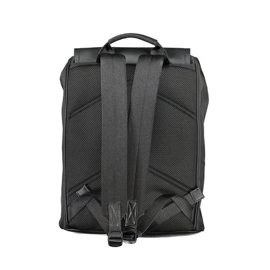 Nero Polyester Men's Backpack