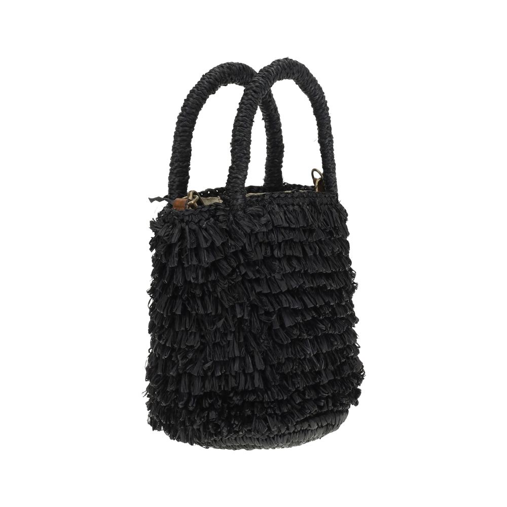 Naka Raffia Shoulder Bag