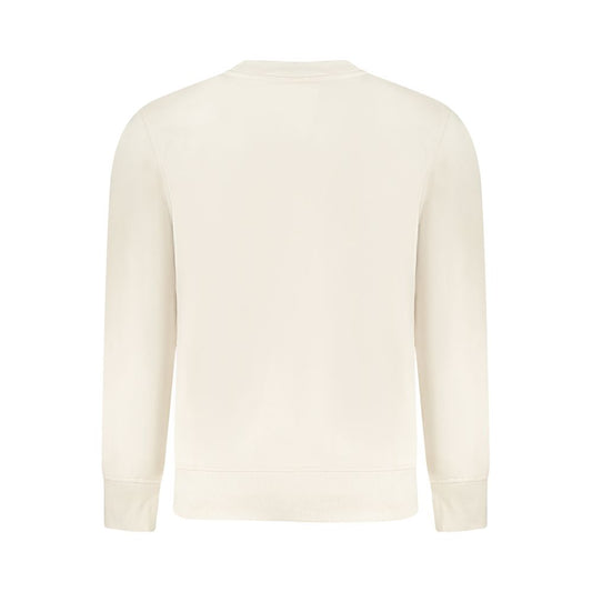 Beige Cotton Men's Sweatshirt