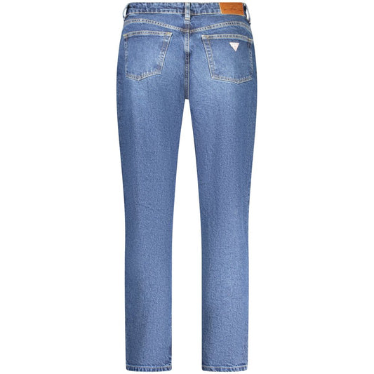 Blu Cotton Women Jeans