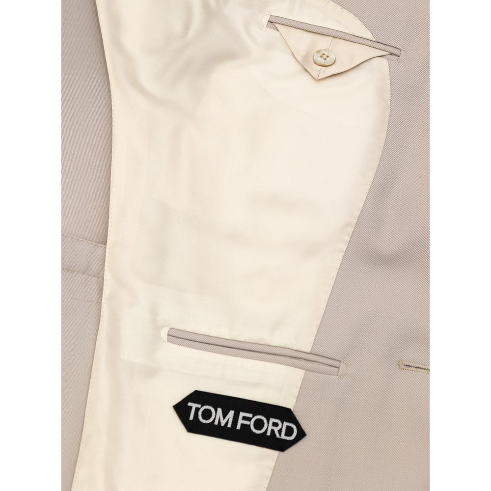 Beige Wool Clothing