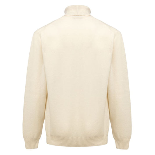 White Cashmere Turtleneck
