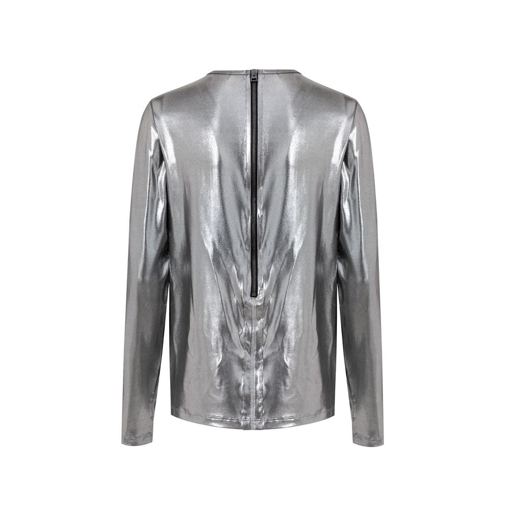 Gray Viscose Clothing