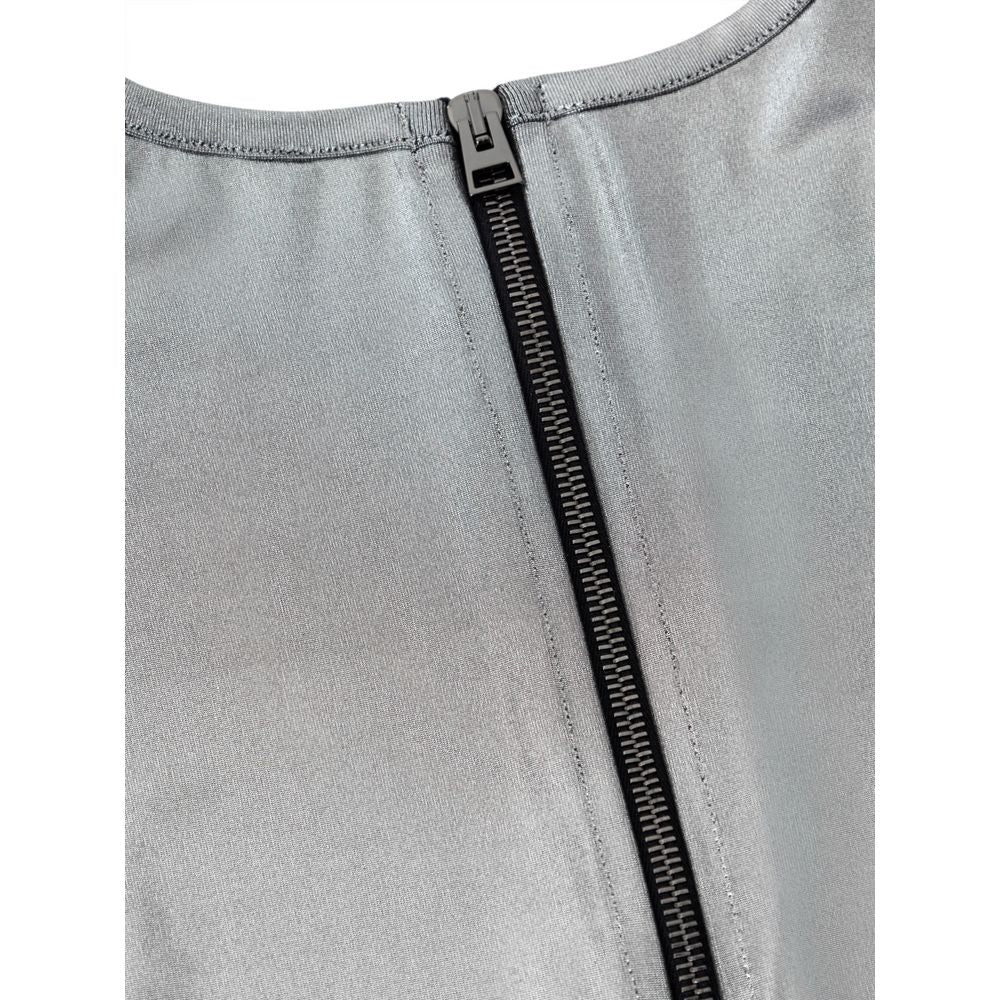 Gray Viscose Clothing