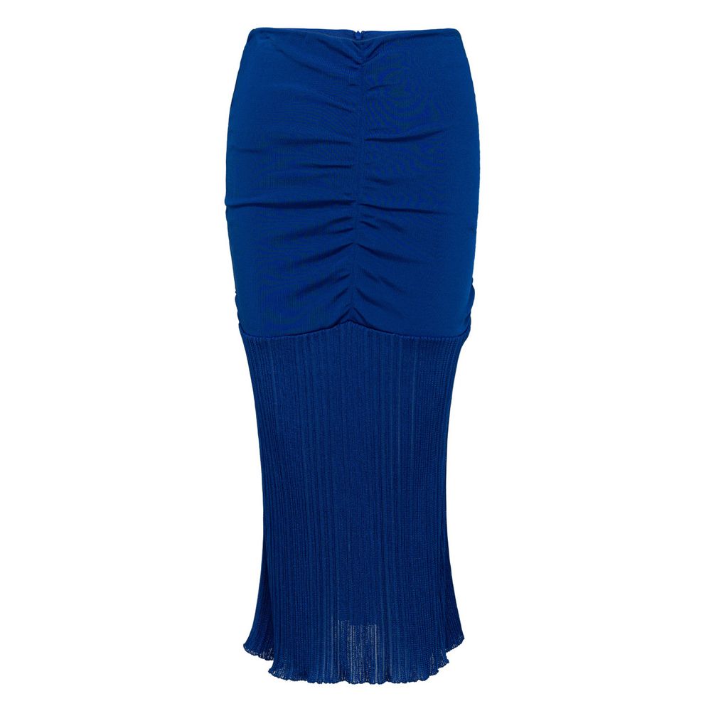 Blue Viscose Clothing