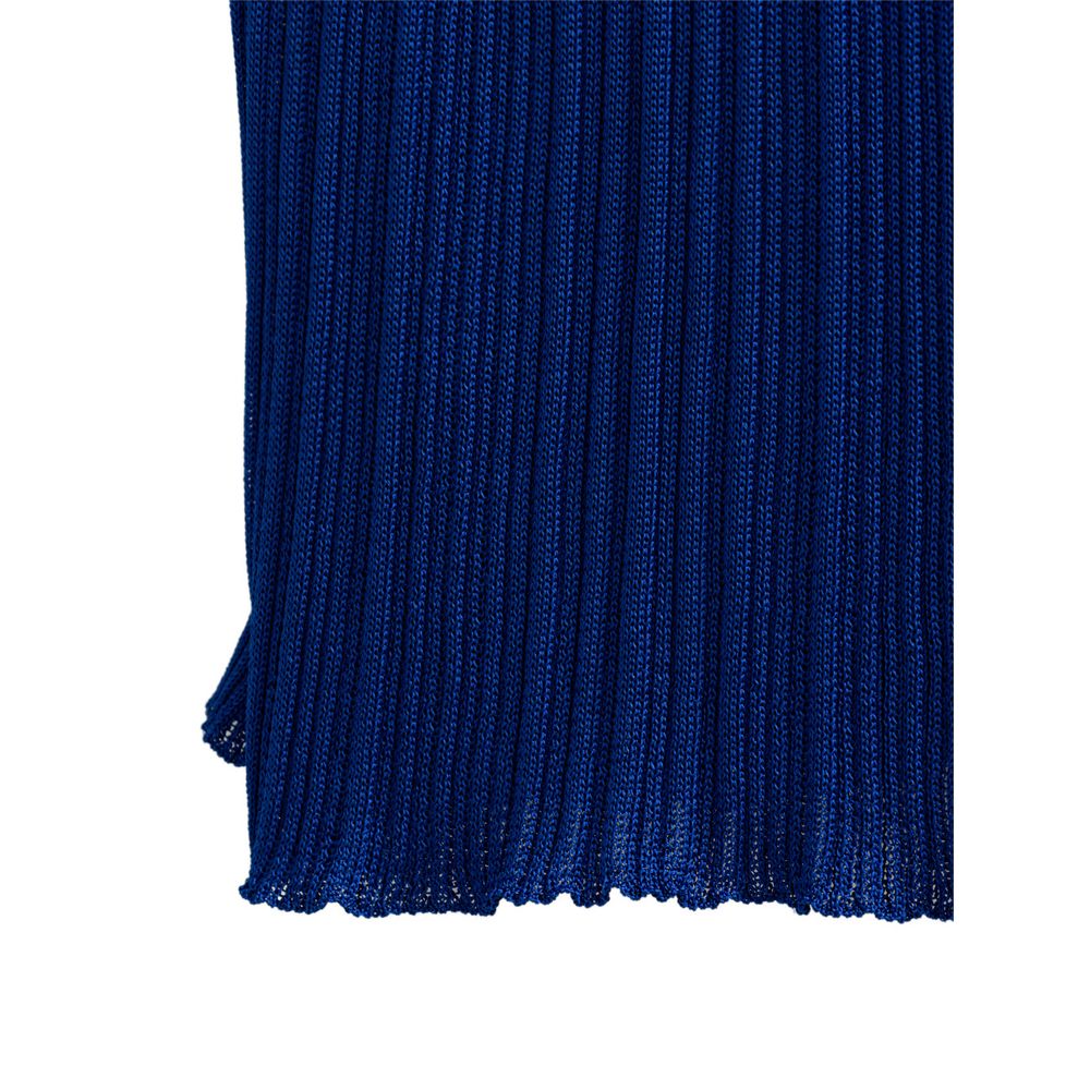 Blue Viscose Clothing
