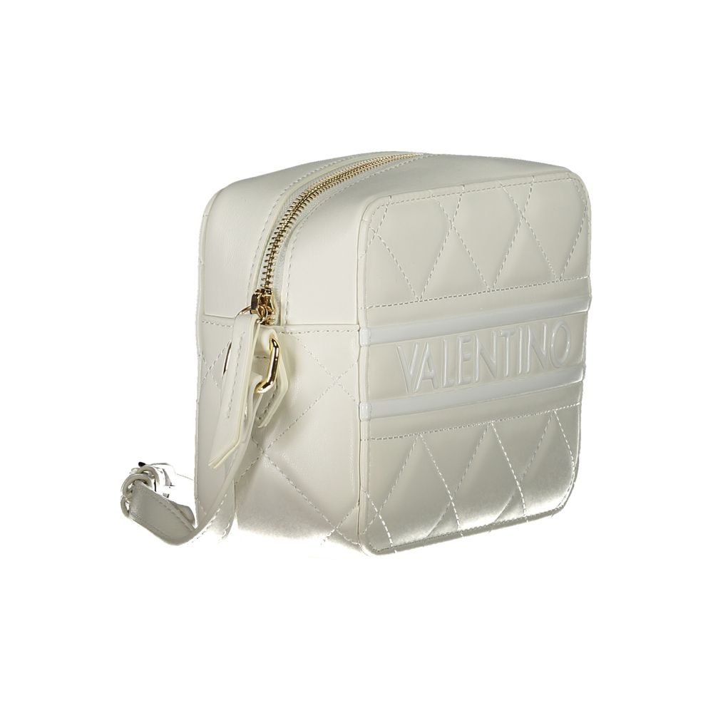 White Polyethylene Women Handbag