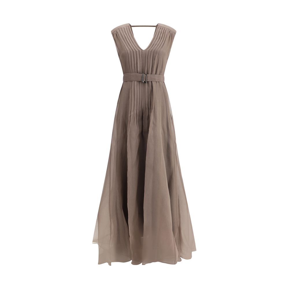 Silk Long Dress