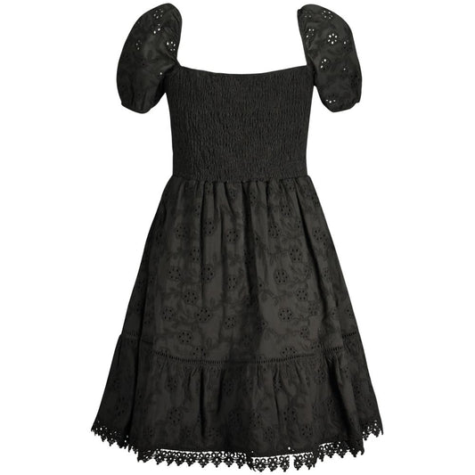 Nero Cotton Women Dress
