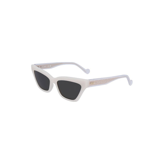 White Injected Sunglasses