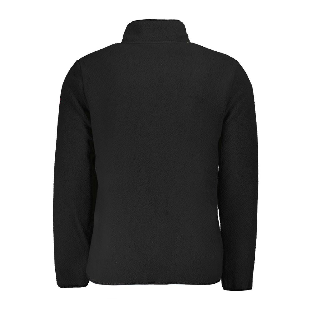 Black Polyester Sweatshirt