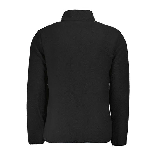 Black Polyester Sweatshirt