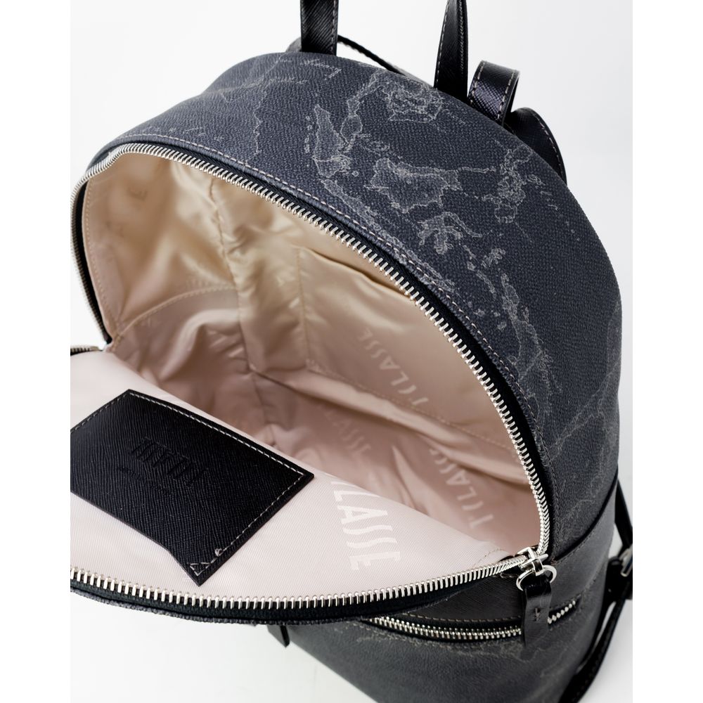 Black Leather Backpack