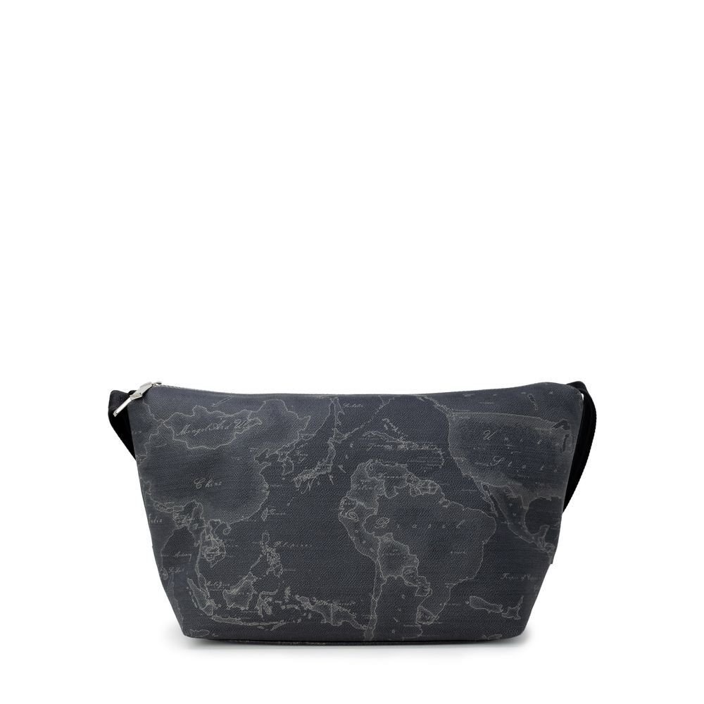 Black Polyester Handbag
