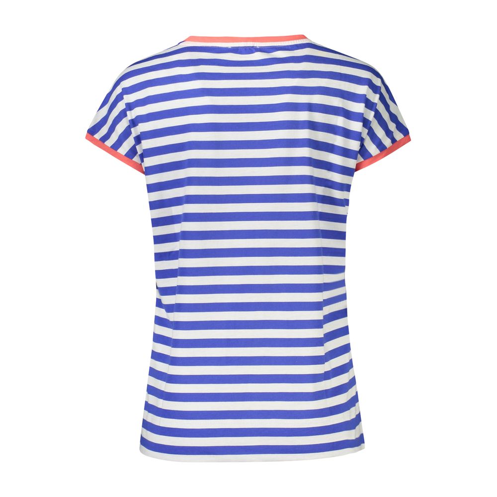 Blue Cotton Tops & T-Shirt