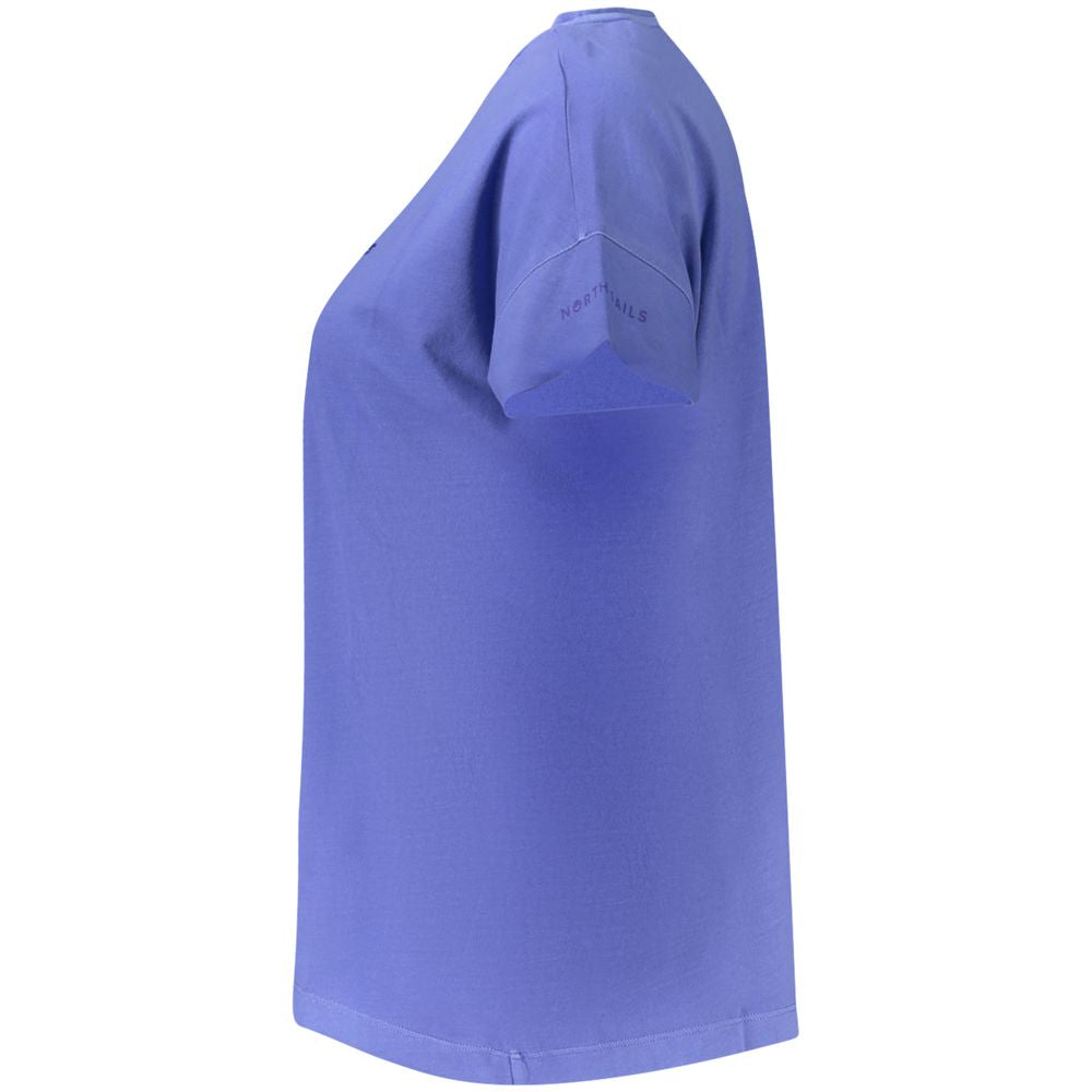 Blue Cotton Tops & T-Shirt