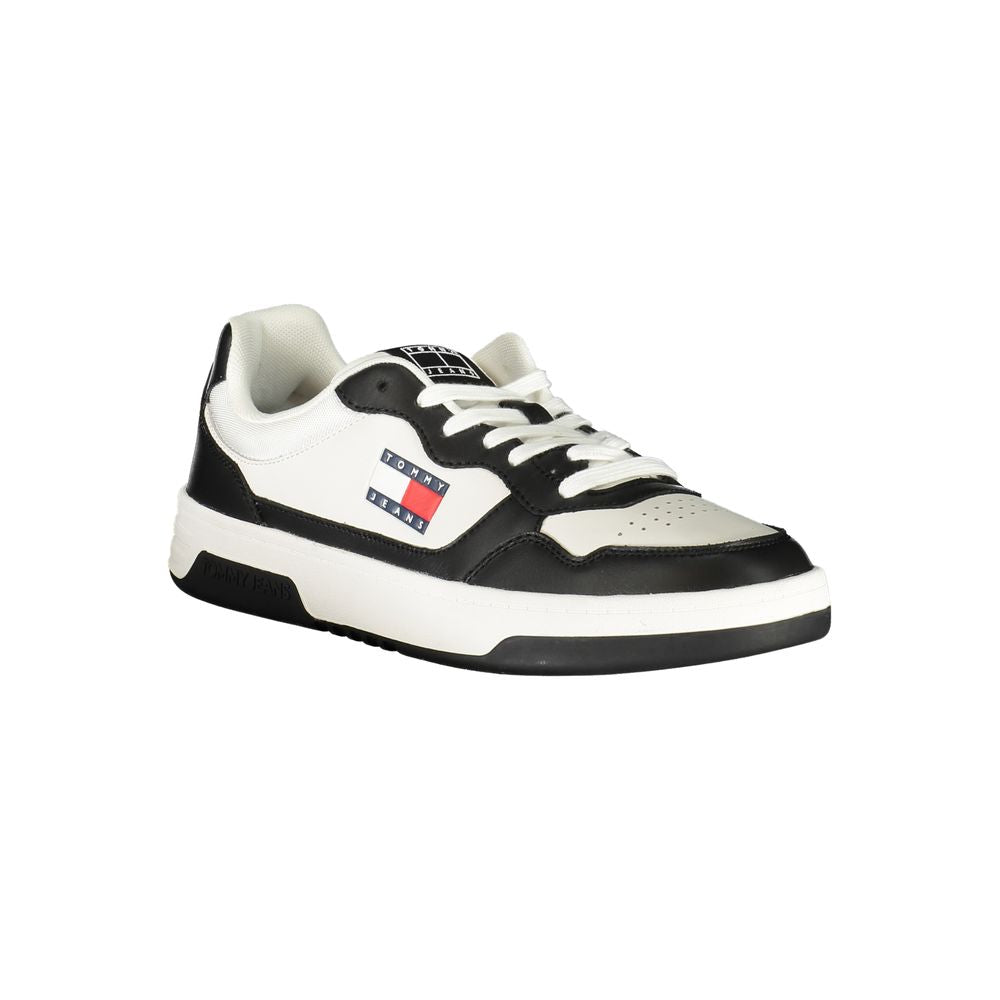 Black Leather Men Sneaker
