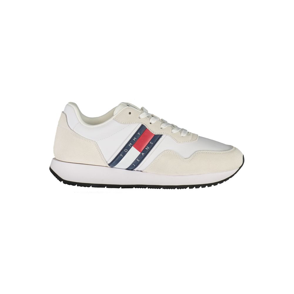 White Leather Men Sneaker