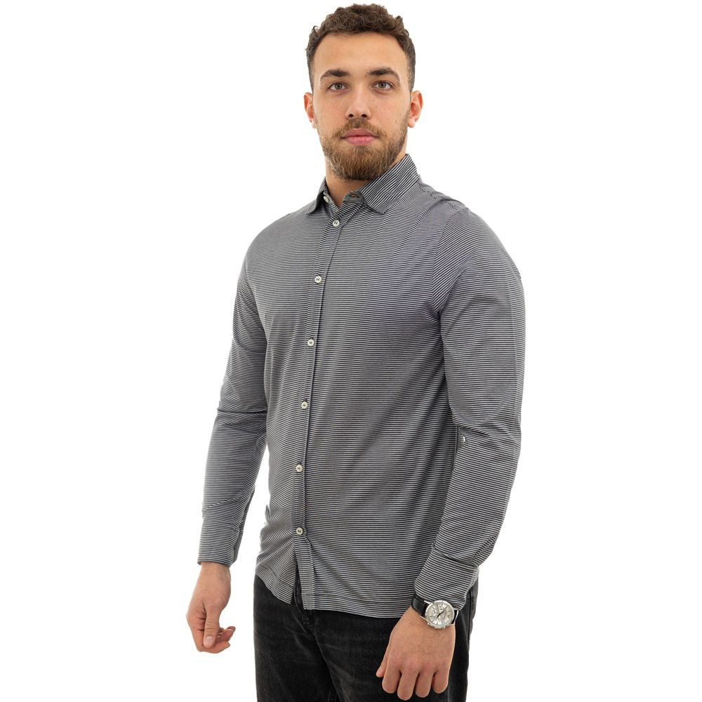 Bicolor Cotton Shirt